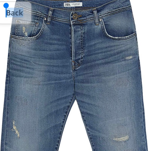 Zara Men Ripped Slim Fit Jeans (Negotiable)